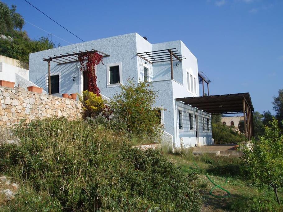 Villa With Breathtaking Views And Private Beach Agios Dimitrios  Esterno foto