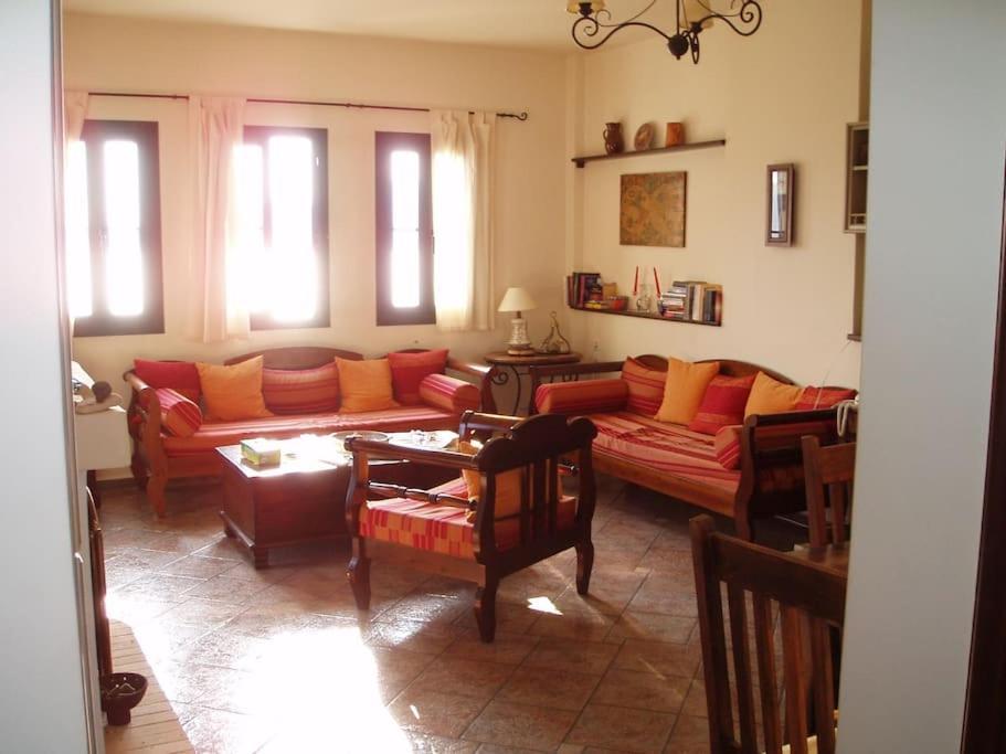 Villa With Breathtaking Views And Private Beach Agios Dimitrios  Esterno foto
