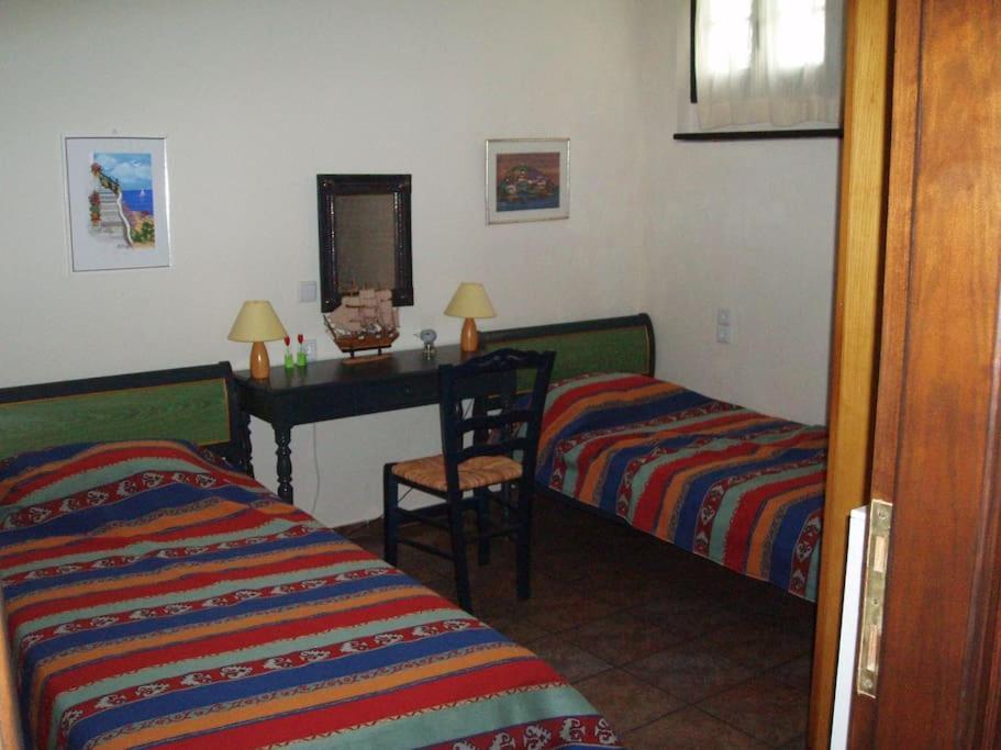 Villa With Breathtaking Views And Private Beach Agios Dimitrios  Esterno foto