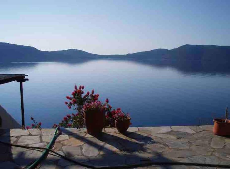 Villa With Breathtaking Views And Private Beach Agios Dimitrios  Esterno foto