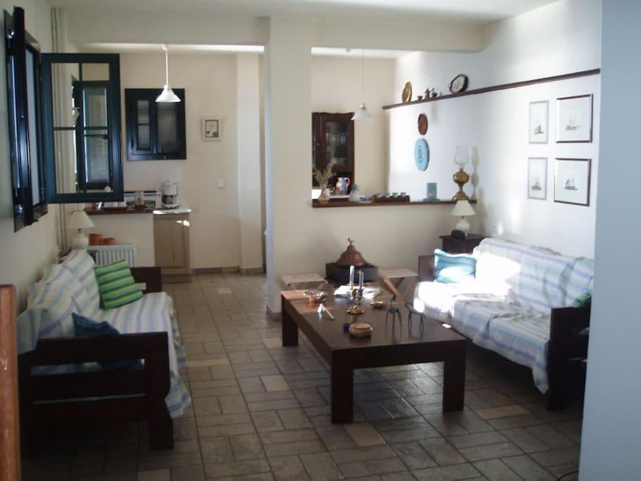 Villa With Breathtaking Views And Private Beach Agios Dimitrios  Esterno foto